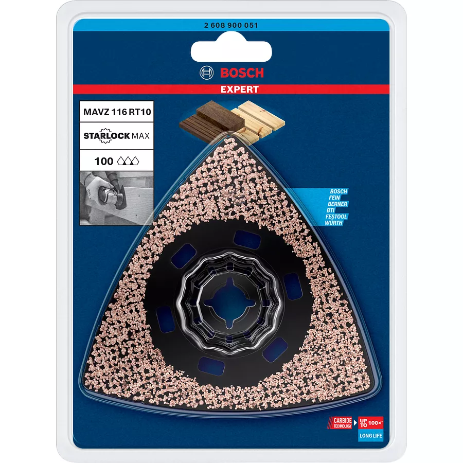 plateau ponçage carbure expert MAVZ 116 RT10 Starlock Max